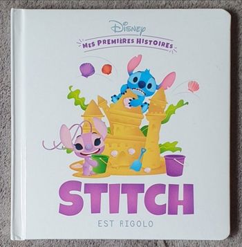 Livre pour bébés "Stitch est Rigolo" - Coll. Mes Premières Histoires Disney (Dès 2 ans) / Hachette