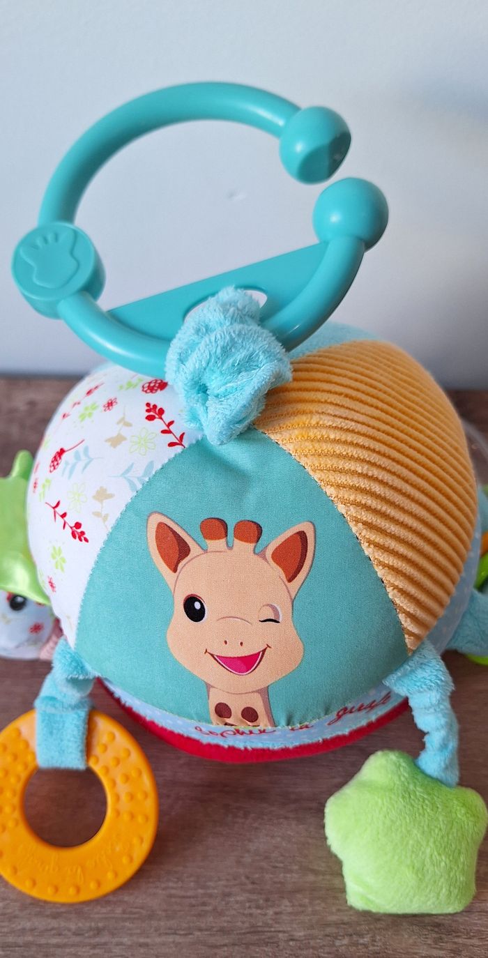 Balle peluche Sophie la Girafe - photo numéro 9