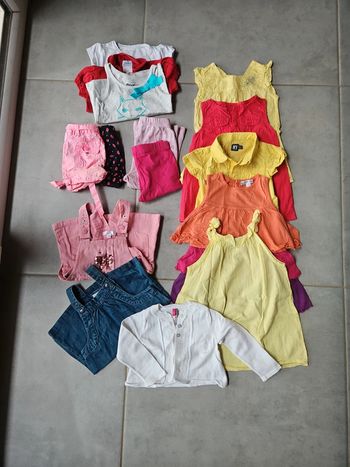 Lot vêtements été fille 1 ans