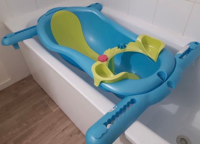 Baignoire Tigex Anatomy avec trépied, arches, anneau de bain et transat - photo numéro 4