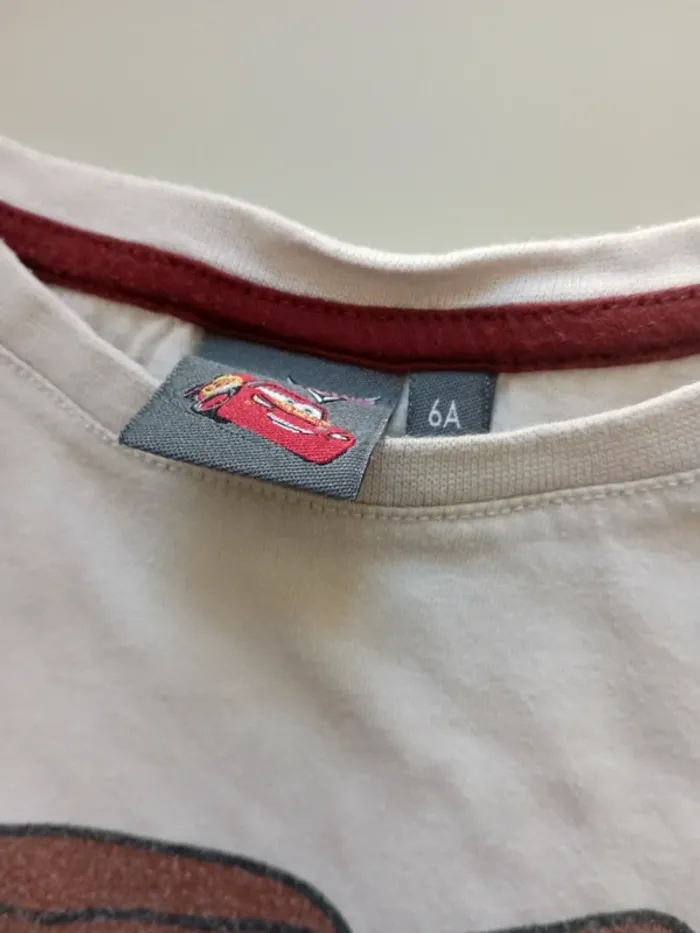 Tee-shirt manches courtes 6 ans cars - photo numéro 4