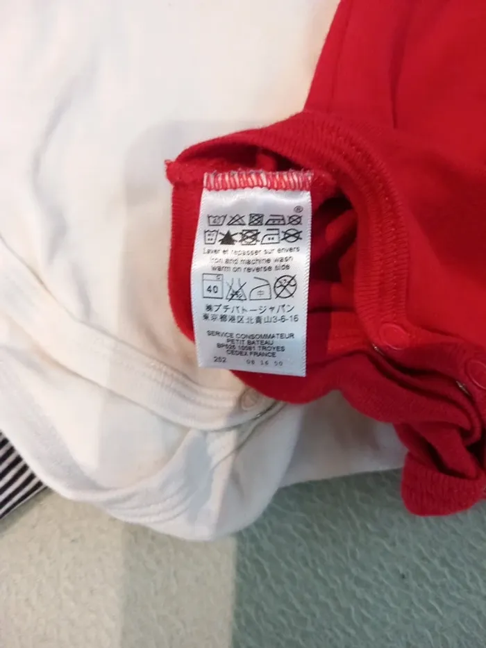 Lot body manches longues petit bateau - photo numéro 4