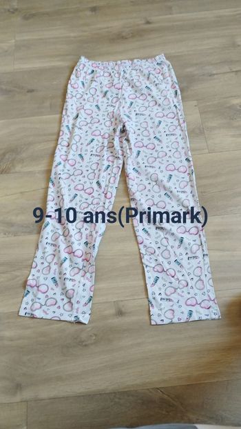 Pantalon de pyjama fille 9-10 ans