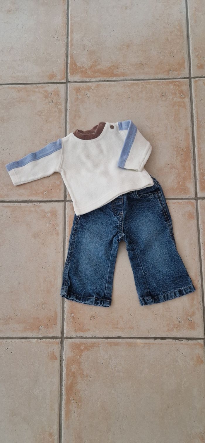 Ensemble jeans sweat