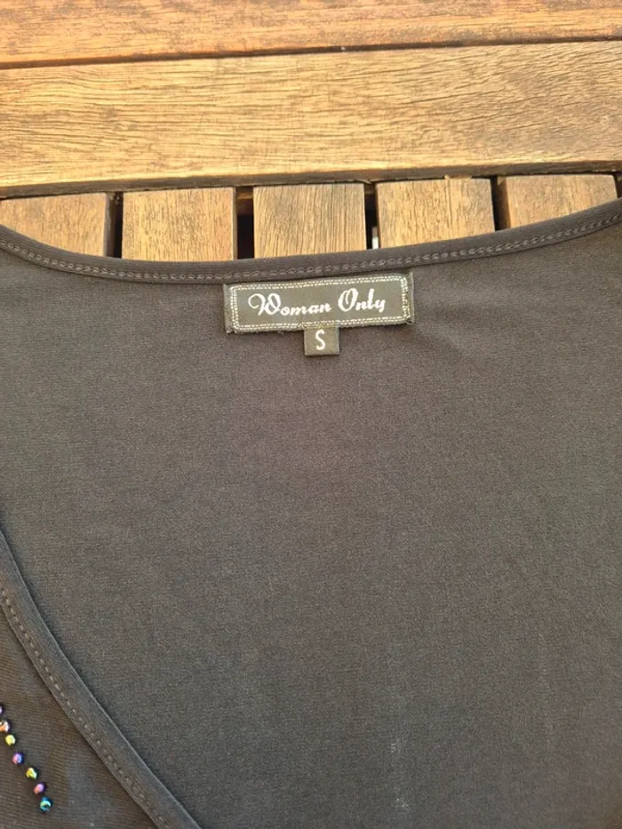 Top a sequins manches 3/4 Women Only T.36 - photo numéro 6