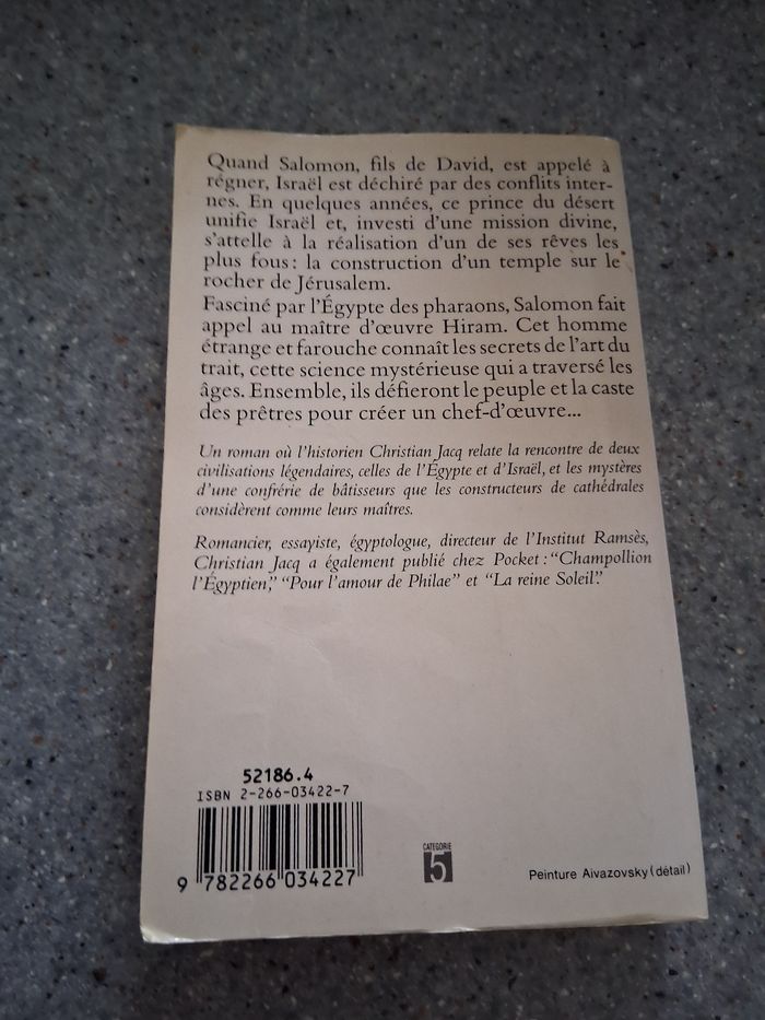 Maitre hiram et le roi Salomon - photo numéro 2