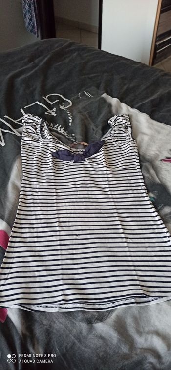 Débardeur marin t. 40