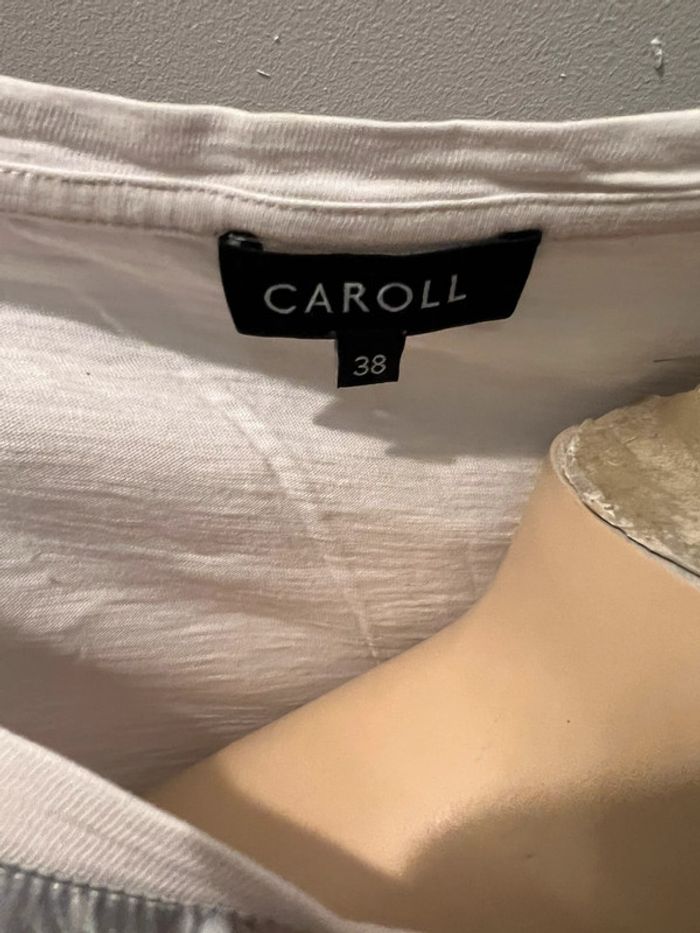 Tee shirt femme taille 38 Caroll très bon état - photo numéro 4