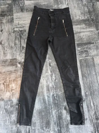 Jeans zara noir femme