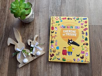 - Livre p’tit loup Cherche et trouve  - Très bon état 