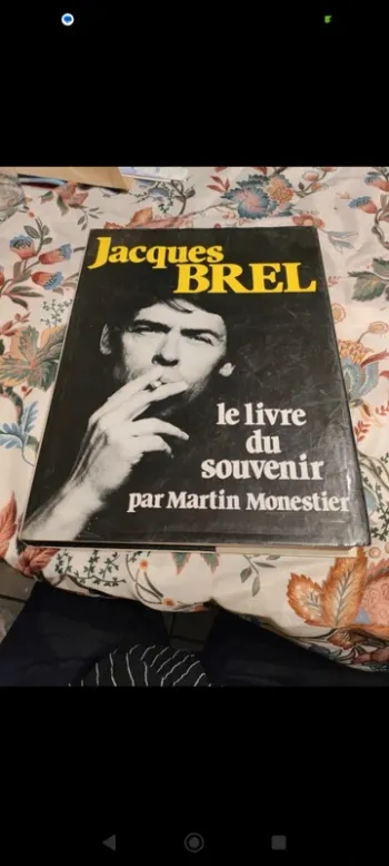 Livre souvenir jacques Brel biographie
