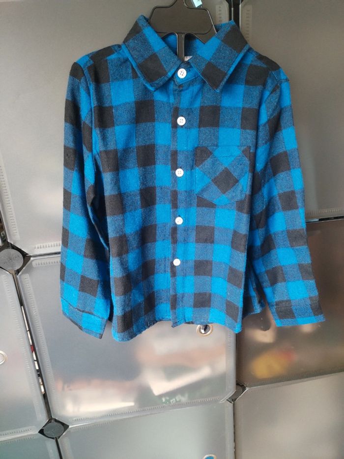 Chemise manche longue garçon