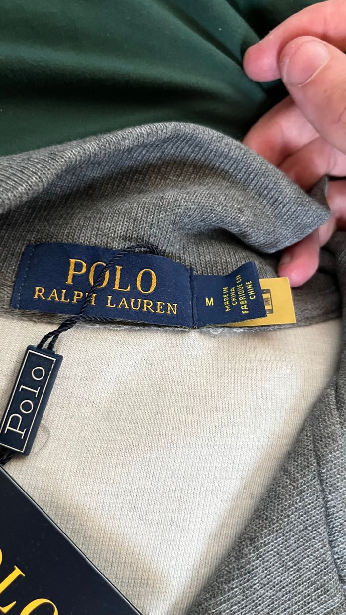 Pull Half Zip Ralph Lauren gris - photo numéro 5