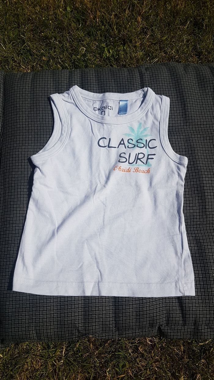 2 débardeurs 24 mois