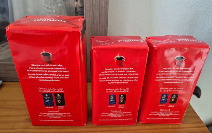 3 Paquets de café Grand Mère Neuf - photo numéro 2