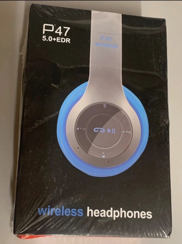Casque wireless headphones P47 5.0+ EDR Neuf sous blister