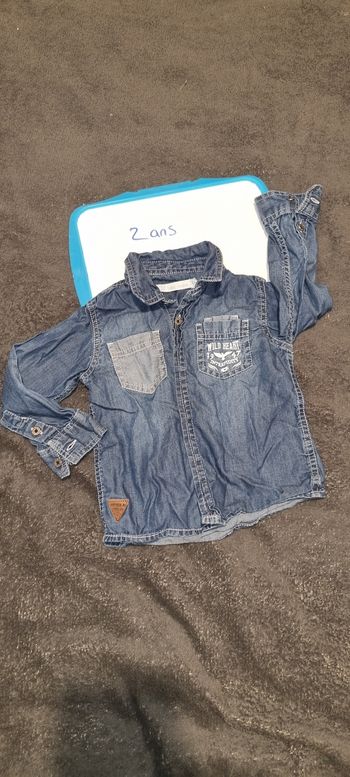 Chemise jeans