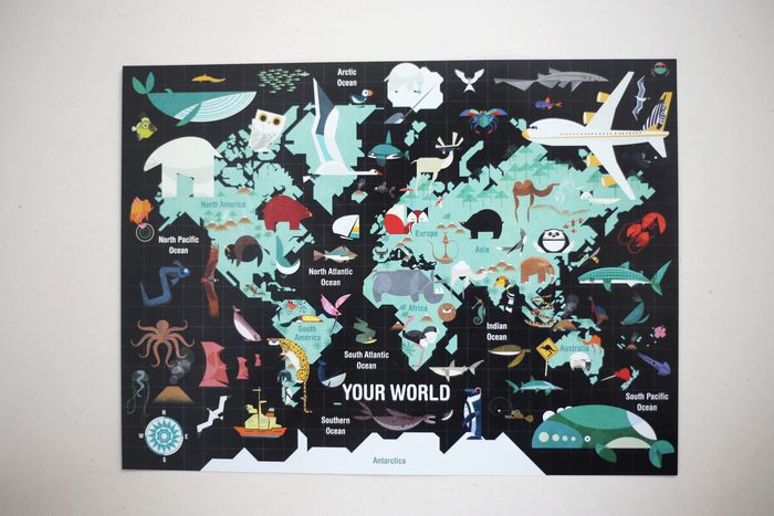 Puzzle 1000 pièces sachet neuf "Your World" Mudpuppy - photo numéro 4