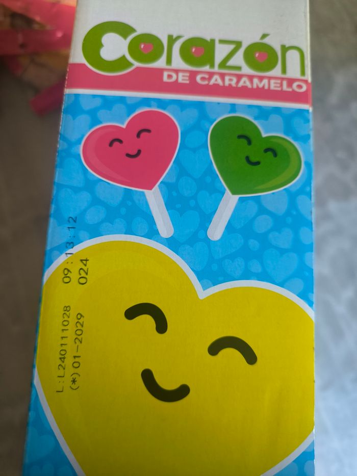 Boîte de sucette cœur au fruit - photo numéro 2