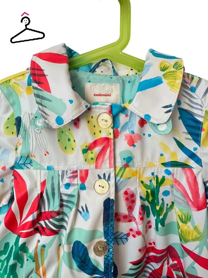 Ciré / imperméable Catimini multicolore - 3 ans (98cm) - photo numéro 3