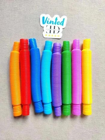 8 tubes sensoriels étirables