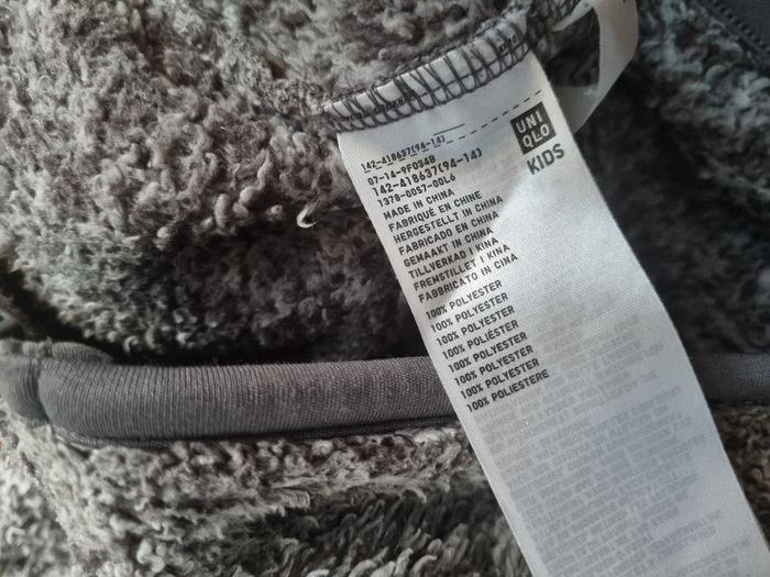 Veste polaire zippée douce et chaude 3-4ans mixte - photo numéro 6