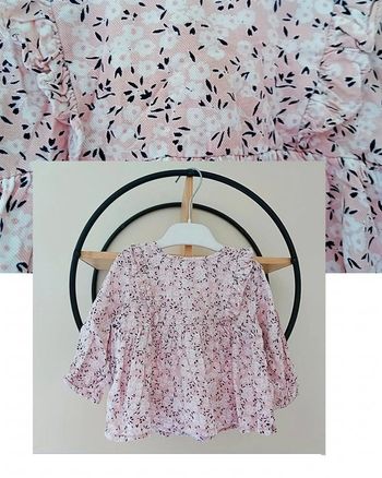 12 mois blouse Gémo