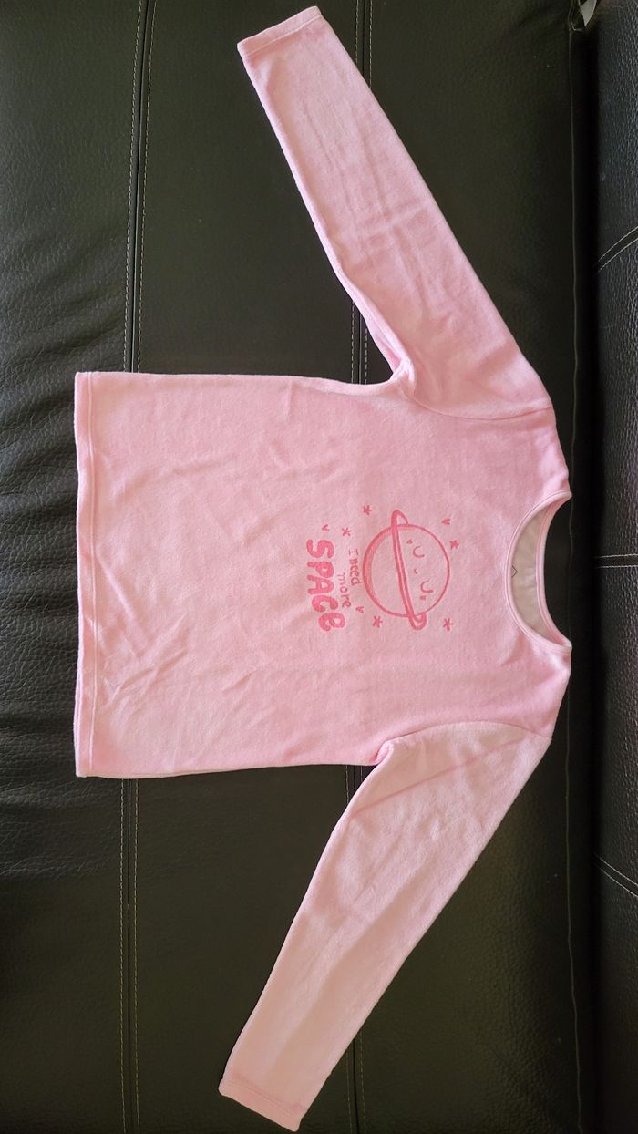 Pyjama en velours en taille 7-8 ans - photo numéro 2