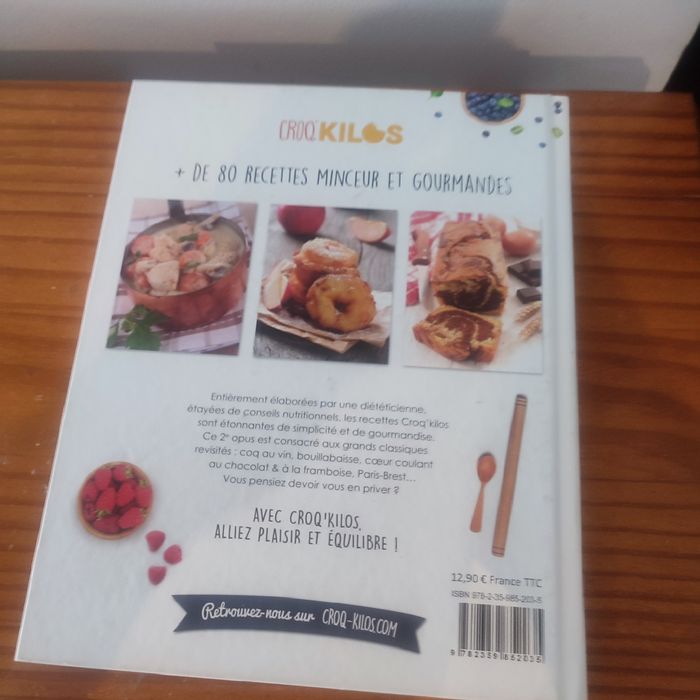 Croq’Kilos – Mes recettes minceur et gourmandes (2019) - photo numéro 3