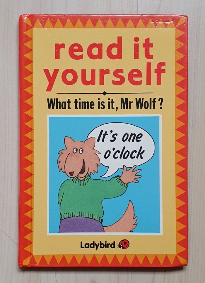 Livre Jeunesse en anglais "What time is it, Mr Wolf ?" (6-8 ans) / Hy Murdock aux Éd. Ladybird