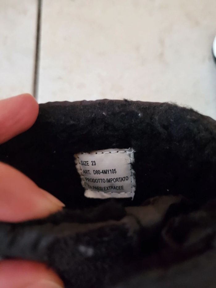 Bottes de neige taille 23 - photo numéro 4