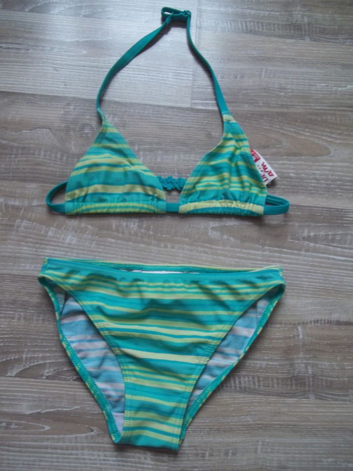 Bikini turquoise DPAM 8 ans
