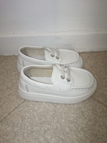 Mocassin blanc