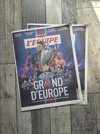Journal psg grand d'europe 