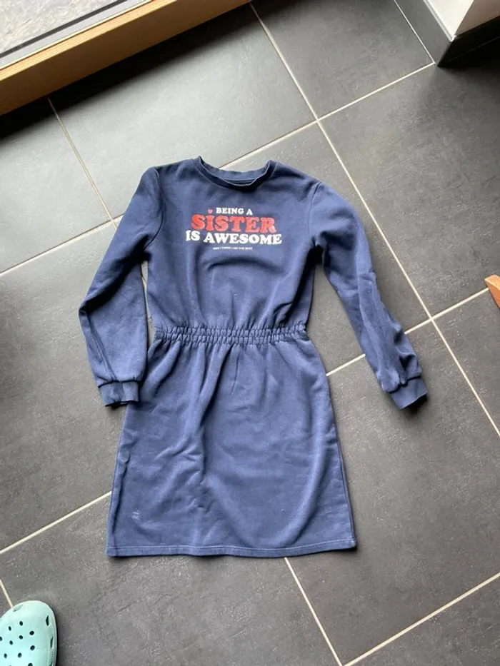 Robe molletonnée 10 ans