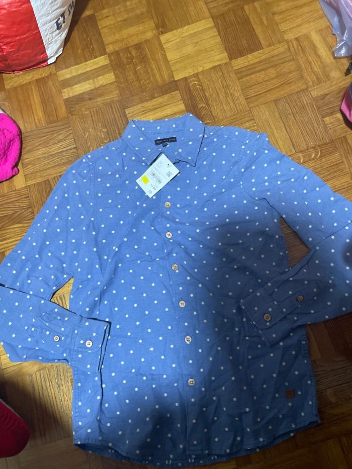 Chemise bleu garçon 12 ans - photo numéro 4