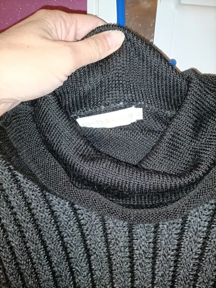 Pull col tombant - photo numéro 3