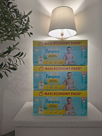 Couches Pampers Premium protection Taille 3