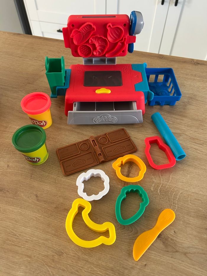 Pâte à modeler caisse enregistreuse