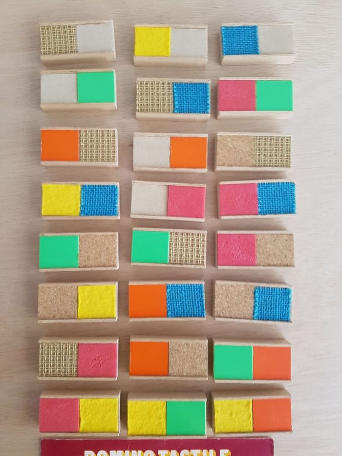 Fernand Nathan Domino tactile 1 jeu de reconnaissance tactile - photo numéro 4