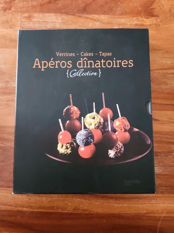 Coffet de 3 livres : Aperos dinatoires