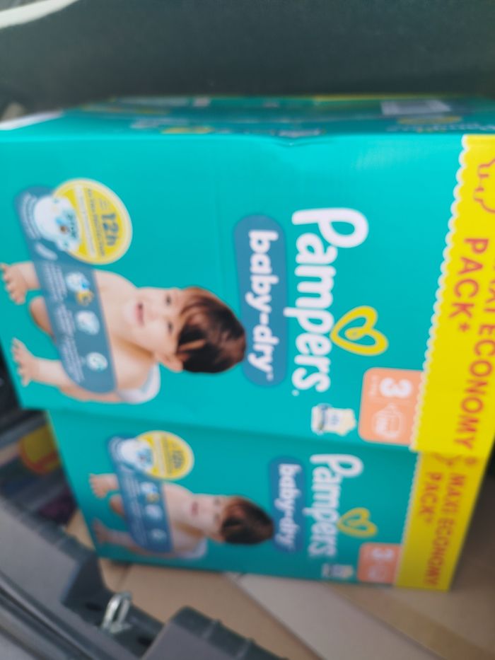 272 couches Pampers taille 3 Baby dry - photo numéro 3