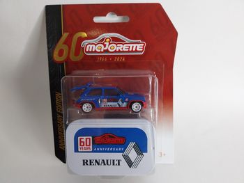 Majorette Renault 5 Turbo 60ême Anniversaire