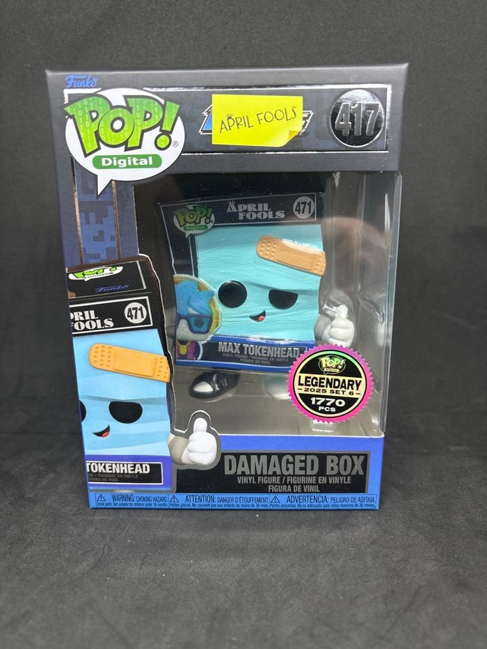 Funko pop April fools 417 damaged box 1770 pieces