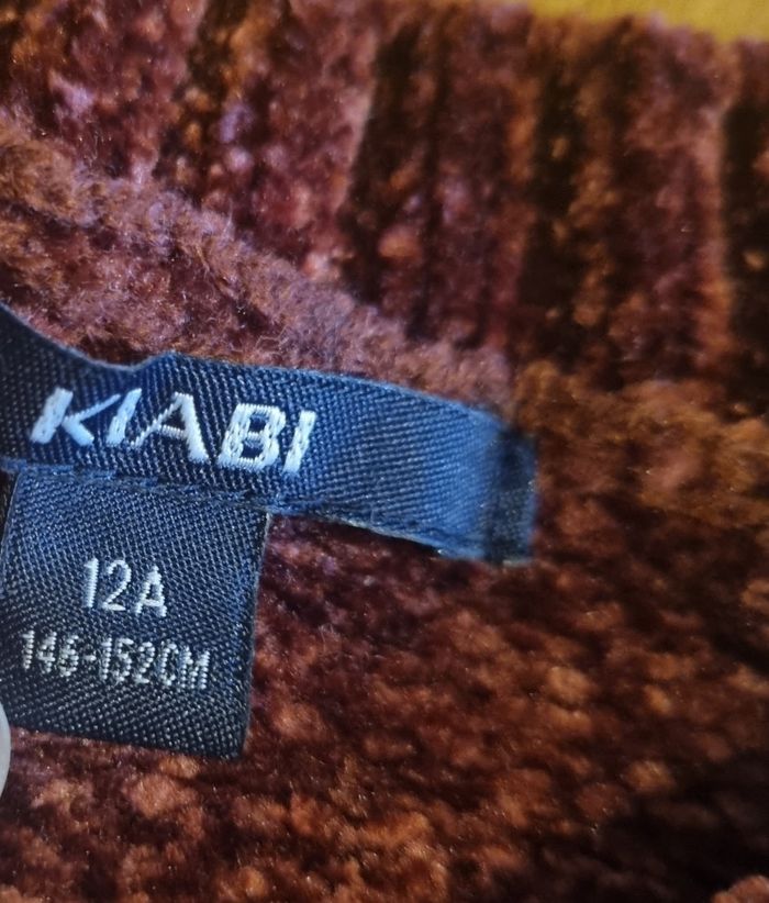 pull fille prune kiabi taille 12 ans - photo numéro 2
