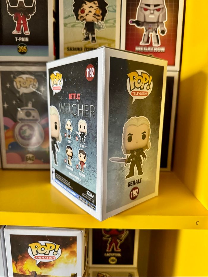 Funko Pop! Movies 1192 - Netflix The Witcher - Geralt - Limited Edition Chase - photo numéro 4