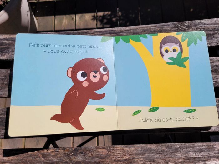 Livre tout carton Éditions Fleurus collection Petit Doux 🐿 Joue avec moi 🐻 71 - photo numéro 5