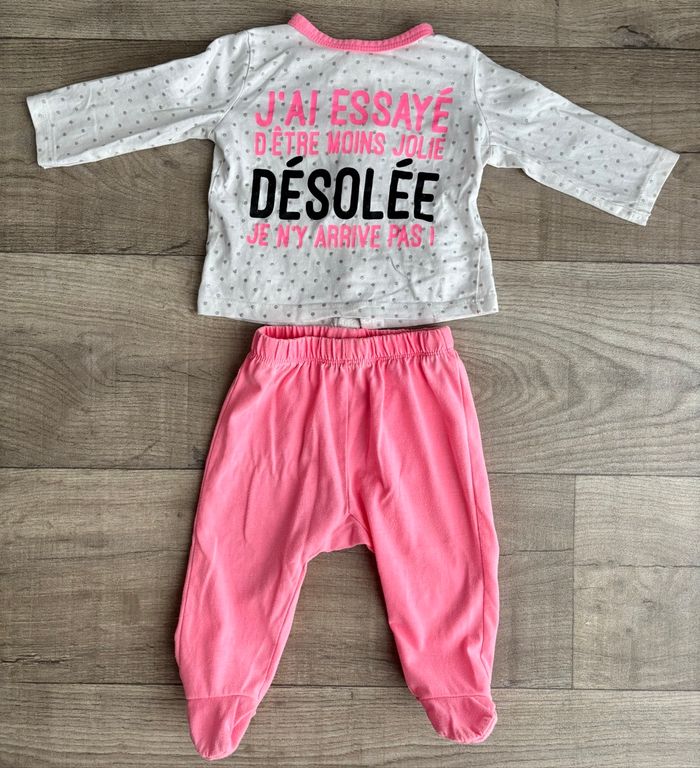 Pyjama deux pièce fille