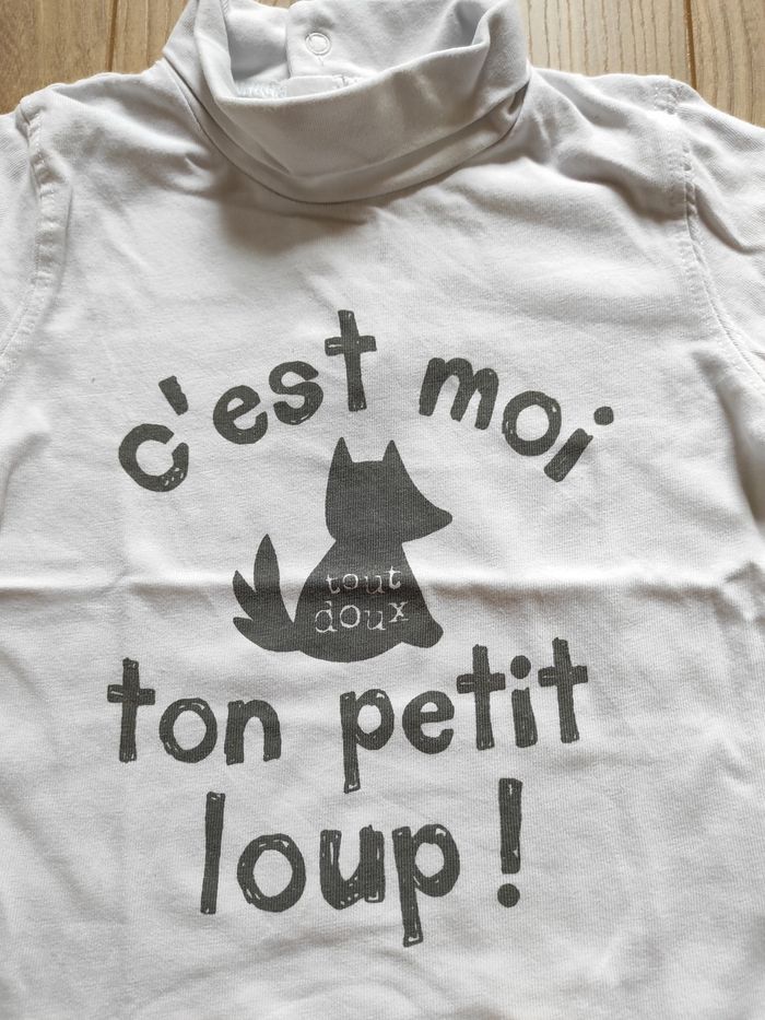 T-shirt manches longues 12 mois Gémo - photo numéro 3