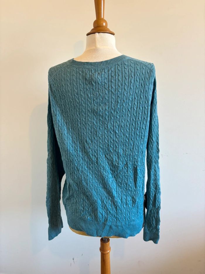 Pull col V bleu Tommy Hilfiger - photo numéro 6